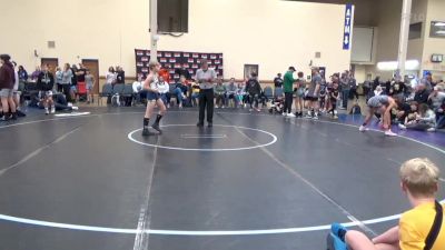 95 lbs Rr Rnd 7 - Beau Heniser, Indiana Outlaws K-8 vs Tristan Snyder, Lake WC K-8