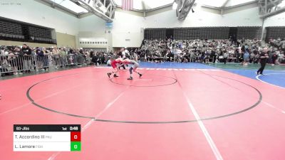 93-J lbs Round Of 32 - Thomas Accordino III, Paulsboro vs Leo Lamore, Fisheye