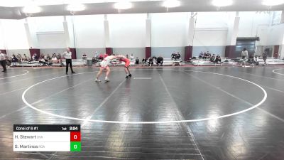 184 lbs Consi Of 8 #1 - Hudson Stewart, Virginia vs Steven Martinos, Roanoke College