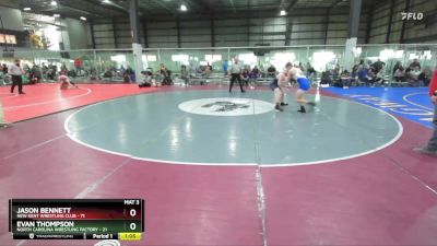 150 lbs Cons. Round 3 - Jason Bennett, New Kent Wrestling Club vs Evan Thompson, North Carolina Wrestling Factory