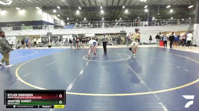 165 lbs Round 5 - Hunter Hardt, Beach Boyz vs Kyler Swensen, Bruin Brawlers Wrestling Club