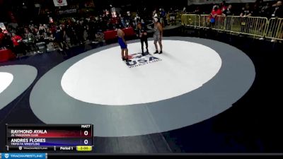 250 lbs Cons. Round 1 - Raymond Ayala, JG Takedown Club vs Andres Flores, Trifecta Wrestling