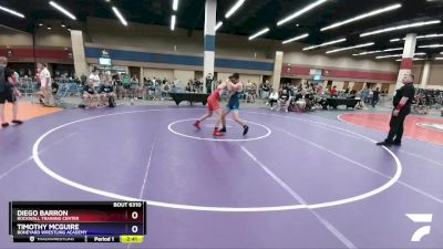 152 lbs 3rd Place Match - Diego Barron, Rockwall Training Center vs Timothy McGuire, Boneyard Wrestling Academy