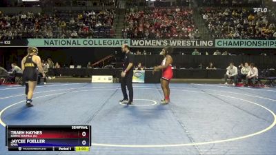 191 lbs Semifinal - Traeh Haynes, North Central (IL) vs Jaycee Foeller, Iowa