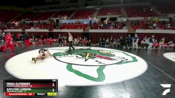126 lbs Round 1 (16 Team) - Kaylynn Lairson, Arlington Lamar vs Xenia Gutierrez, Killeen Harker Heights