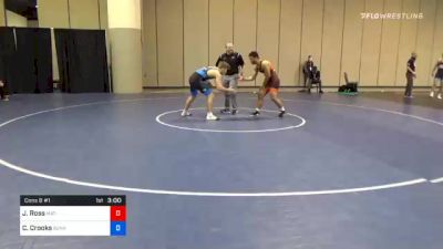 70 kg Consolation - Jonathan Ross, Mat-Town USA vs Cory Crooks, Sunkist Kids Wrestling Club