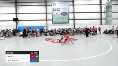 52 kg Rr Rnd 1 - Clare Booe, Wyoming SEM vs Sara McLaughlin, Team Tugman