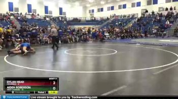 145 lbs Quarterfinals (8 Team) - Aiden Roberson, West Laurens vs Dylan Head, Columbus