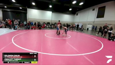 108 lbs 3rd Place Match - Solomon Childs, All American Wrestling Club vs Prescott Theriot, Scots Wrestling Club