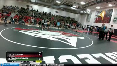 215 lbs 9th Place Match - Alejandro Mendoza, Eagle Valley vs Jacob Sullivan, Vista Ridge