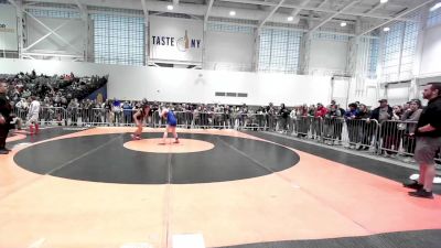 130 lbs Champ. Round 1 - Crisia Bonilla, Club Not Listed vs Jaiden Eberle, Shaker Youth Wrestling