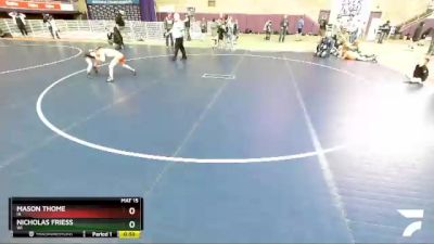 58-62 lbs Round 2 - Mason Thome, IA vs Nicholas Friess, WI