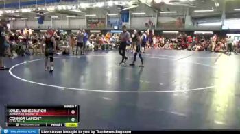 80 lbs Round 7 (10 Team) - Connor Lamont, Little MF vs Kalel Winesburgh, Alabama Elite Gold