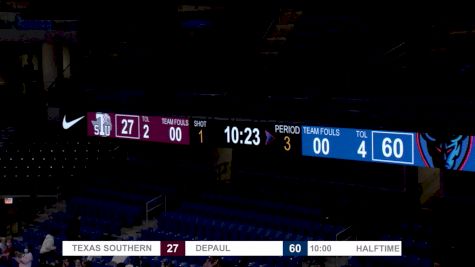 Replay: Texas Southern vs DePaul | Nov 9 @ 8 PM