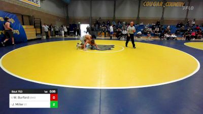 193 lbs Consi Of 8 #2 - Wes Burford, Oakdale vs Jarel Miller, St. Edward (OH)