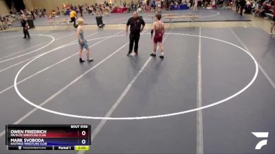 145 lbs Semifinal - Owen Friedrich, MN Elite Wrestling Club vs Mark Svoboda, Hastings Wrestling Club