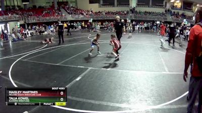 50-52 lbs Semifinal - Talia Kowel, Elkhorn Wrestling vs Maisley Martines, Millard South Wrestling Club