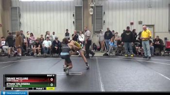 110 lbs Round 2 (8 Team) - Ethan Valdisera, Diamond Fish vs Drake McClure, Terps Xtreme