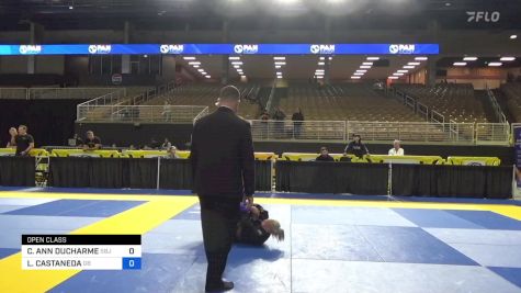 CARLY ANN DUCHARME vs LISSETTE CASTANEDA 2024 Pan Jiu Jitsu IBJJF Championship