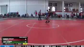 184 lbs Cons. Round 2 - Robert Gurley, Indianapolis vs Matt Morris, Ancilla College