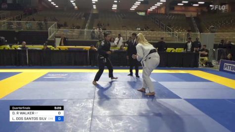 DANIELLE R WALKER vs LUCIANE DOS SANTOS SILVA 2024 Pan Jiu Jitsu IBJJF Championship