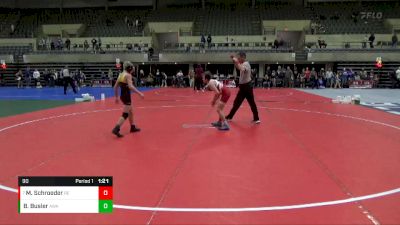 90 lbs 5th Place Match - Max Schroeder, RT Elite vs Bryson Busler, Askren Wrestling Academy