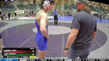 147 lbs Round 1 (4 Team) - Ezra Wright, Glide vs Carter Lardy, Burns