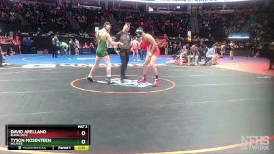 157-2A Quarterfinal - David Arellano, Buena Vista vs Tyson Mosenteen, Holyoke