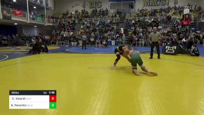 160 lbs R-16 - Cole Velardi, Southern Regional-NJ vs Alessio Perentin, Delbarton-NJ