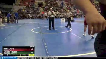 220 lbs Round 1 - Cameron Opp, #1 Lisbon vs Xylis Holter, Kenmare-Bowbells