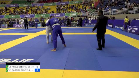 JOÃO PAULO BOMFIM SILVA vs EVERTON GABRIEL FONTELA MACHADO 2024 Brasileiro Jiu-Jitsu IBJJF