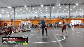 90 lbs Round 2 (3 Team) - Jake Strickland, Palmetto State Academy vs Braylen Troutman, Gaston Grizzlies