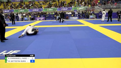 RAPHAELL EMMANUELL NASCIMENTO AL vs MURILO BATTISTINI BURATTO 2024 Brasileiro Jiu-Jitsu IBJJF