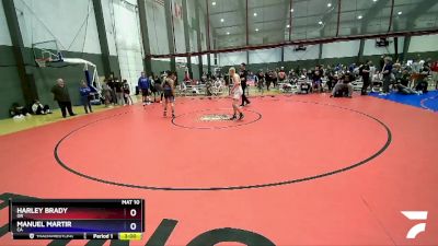 126 lbs Cons. Round 7 - Harley Brady, OR vs Manuel Martir, CA