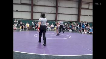 58 lbs Finals (8 Team) - Suncera Dickman, Black Mambas vs Shataya McNack, Missouri BattleGear Purple