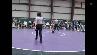 58 lbs Finals (8 Team) - Suncera Dickman, Black Mambas vs Shataya McNack, Missouri BattleGear Purple