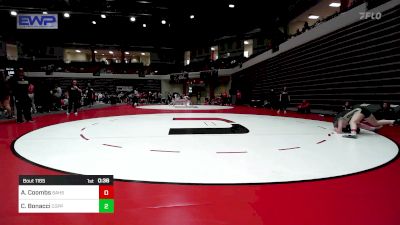 145 lbs Consi Of 4 - Alexandrea Coombs, Broken Arrow Girls HS vs Cassie Bonacci, Coppell High School Girls