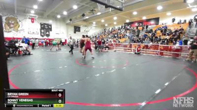 220 lbs Cons. Round 3 - Bryan Green, La Canada vs Sonny Venegas, Highland