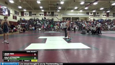 113 lbs Cons. Round 1 - Jesse Reid, Milton vs Kale Leymaster, Xavier, Cedar Rapids