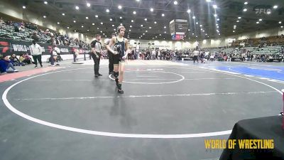 95 lbs Round Of 16 - Arturo Gudino, Gladiator Wrestling Club vs Blake Hawkins, Bear Cave