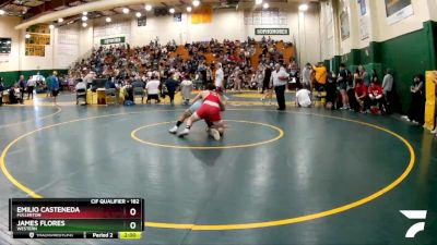 182 lbs Cons. Round 5 - James Flores, Western vs Emilio Casteneda, Fullerton