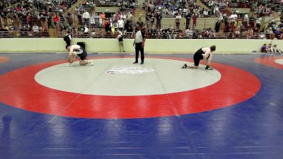 210 lbs Quarterfinal - Jake Clements, Foundation Wrestling vs David Coursey, Gilmer Bobcat Wrestling