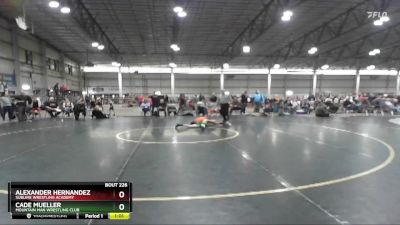 81 lbs Cons. Round 3 - Cade Mueller, Mountain Man Wrestling Club vs Alexander Hernandez, Sublime Wrestling Academy