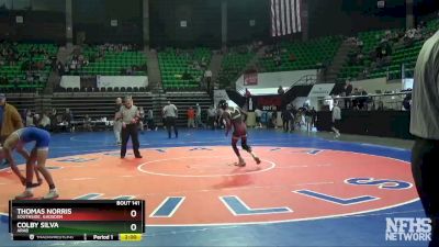 106 lbs Semifinal - Colby Silva, Arab vs Thomas Norris, Southside, Gadsden