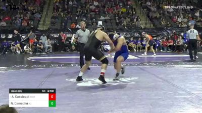 285 lbs Prelims - Anthony Cassioppi, Iowa vs Niko Camacho, American