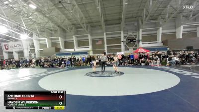 150 V Cons. Round 2 - Antonio Huerta, Murray V vs Hayden Wilkerson, Pleasant Grove V