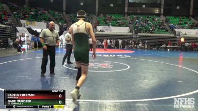 1A-4A 144 Cons. Round 3 - Carter Freeman, Randolph vs Gabe Murdzek, St. John Paul II