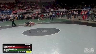 D 3 113 lbs Semifinal - Dylan Duvernay, DeLaSalle vs Lawton Royer, DeQuincy