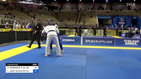 PEDRO HENRIQUE P. M. DE SOUZA vs LUCAS JOSE ALVES DE OLIVEIRA 2024 Pan Jiu Jitsu IBJJF Championship