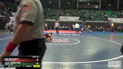 1A-4A 106 Cons. Round 1 - Jack Ledbetter, White Plains vs Lee Pritchett, Pleasant Valley